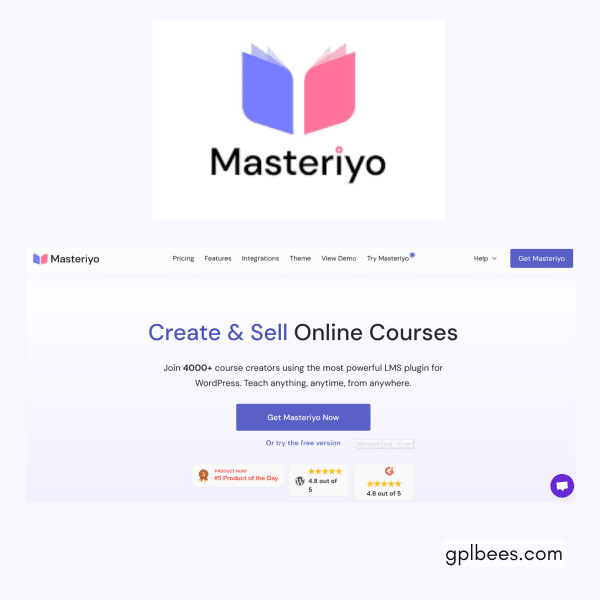 Masteriyo Pro - Lms For Wordpress At Best Price - Gpl Bees