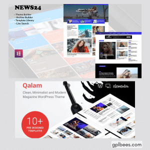 News24 - Elementor Blog Magazine - Buy GPL 49 at Best Price