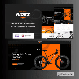 Ridez - Bike Shop Elementor WordPress Theme - Buy GPL 57 at Best Price