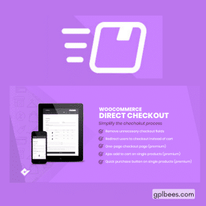 WooCommerce Direct Checkout PRO By QuadLayers - Buy GPL 71 at Best Price