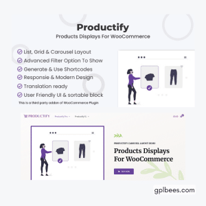 Productify  Products Displays For WooCommerce