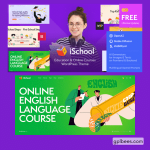 iSchool - Education and Online Courses WordPress Theme
