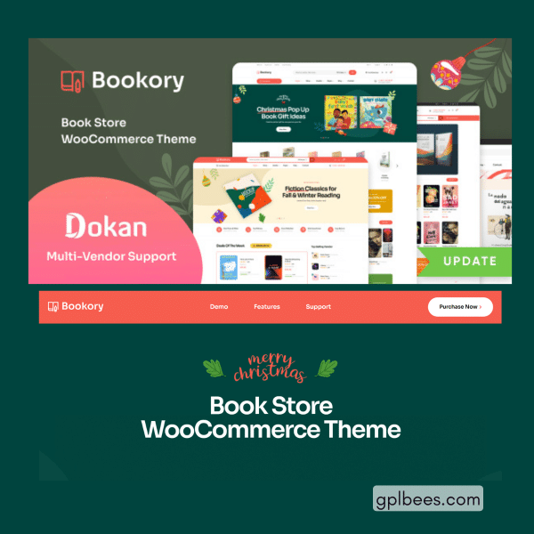 Bookory - Book Store Woocommerce Theme At Best Price - Gpl Bees