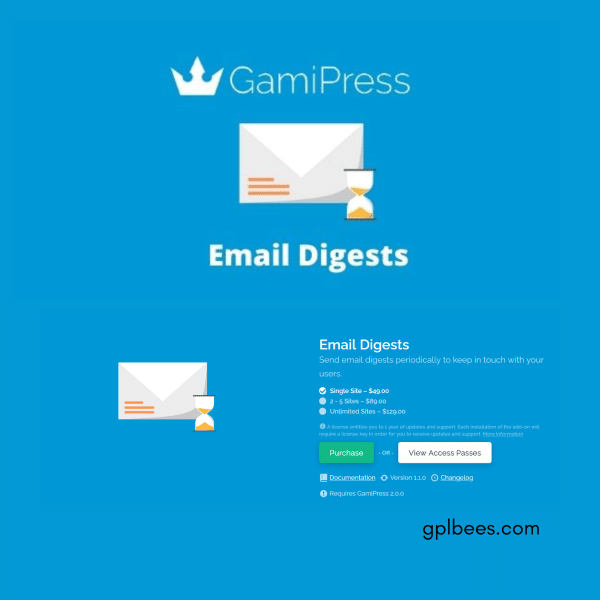 Gamipress - Email Digests At Best Price - Gpl Bees