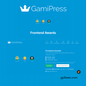 GamiPress - Frontend Awards - Buy GPL 40 at Best Price
