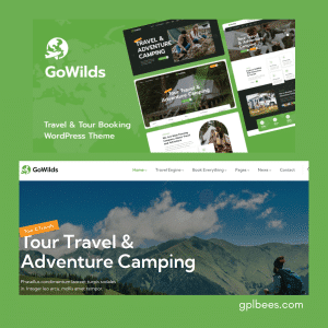 Gowilds - Travel and Tour Booking WordPress Theme - Buy GPL 259 at Best Price