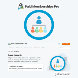 Paid Membership Pro - Group Accounts - Buy GPL 74 at Best Price