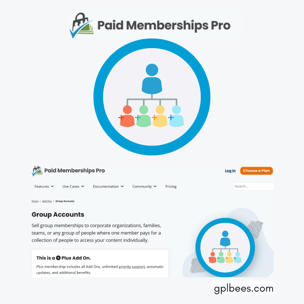 Paid Membership Pro - Group Accounts At Best Price - Gpl Bees