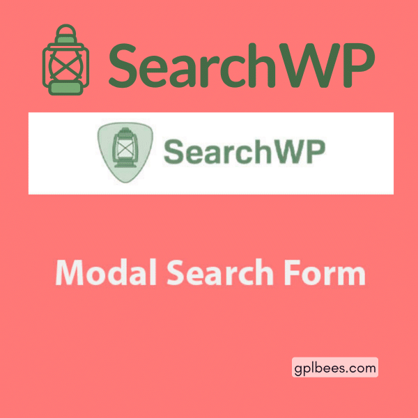 Searchwp Modal Search Form At Best Price - Gpl Bees