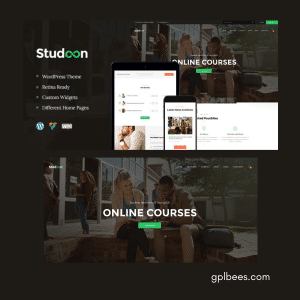Studeon - Education Center and Training Courses WordPress Theme - Buy GPL 81 at Best Price