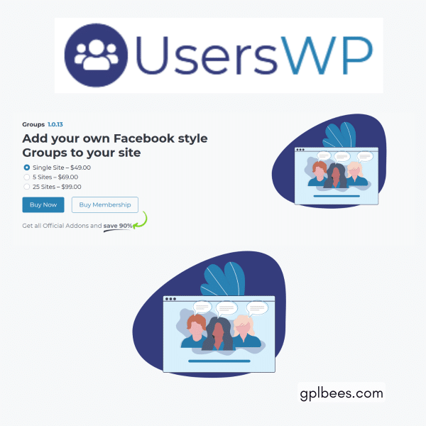 Userswp Groups At Best Price - Gpl Bees