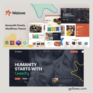 Welowe - Nonprofit Charity WordPress Theme - Buy GPL 91 at Best Price