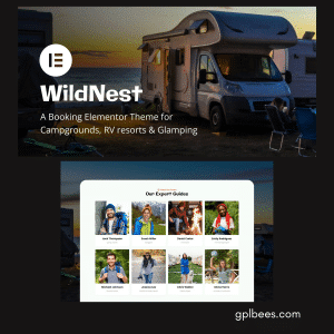 WildNest - Campgrounds and RV Parks Booking Theme - Buy GPL 91 at Best Price