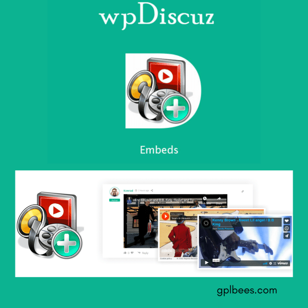Wpdiscuz - Embeds At Best Price - Gpl Bees