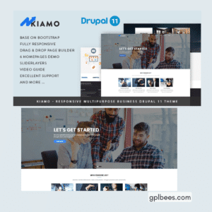 Kiamo - Responsive Business WordPress Theme - Buy GPL 59 at Best Price