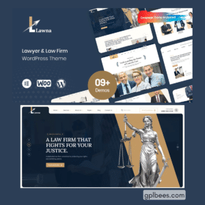 Lawna - Lawyer and Law Firm WordPress Theme - Buy GPL 60 at Best Price