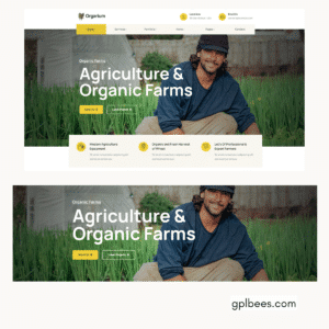Orgarium - Agriculture and Organic WordPress Theme - Buy GPL 73 at Best Price