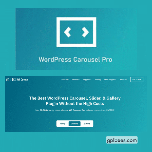 Wp Carousel Pro At Best Price - Gpl Bees